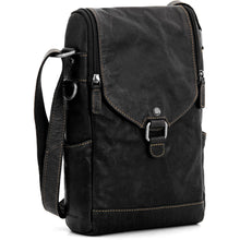 Load image into Gallery viewer, Jack Georges Voyager Crossbody Messenger and Wine Bag - Frontside Black
