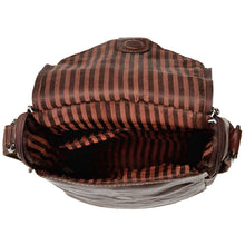 Load image into Gallery viewer, Jack Georges Voyager Crossbody Messenger and Wine Bag - Interior
