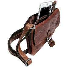 Load image into Gallery viewer, Jack Georges Voyager Mini Crossbody - Interior
