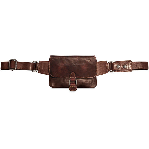 Jack Georges Voyager Handsfree Belt Bag - Frontside Brown