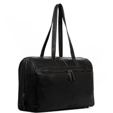 Load image into Gallery viewer, Jack Georges Voyager Uptown Duffle Tote Bag - Frontside Black
