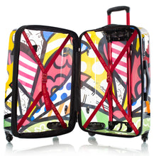 Load image into Gallery viewer, Britto A New Day TRANSPARENT 26&quot; Expandable Spinner - Interior
