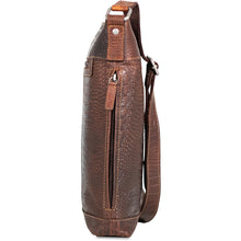 Load image into Gallery viewer, Jack Georges Hornback Croco Crossbody Bag - Profile
