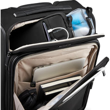 Load image into Gallery viewer, Samsonite Silhouette 17 Expandable Carry On Spinner - electronics pocket
