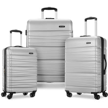 Load image into Gallery viewer, Samsonite Evolve SE 3 Piece Expandable Spinner Set - arctic silver
