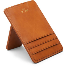 Load image into Gallery viewer, Bosca Old Leather Front Pocket Wallet - RFID - saddle

