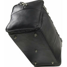 Load image into Gallery viewer, LeDonne Leather Classic Cabin Duffel Bag - bottom feet
