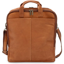 Load image into Gallery viewer, LeDonne Leather Upton Vertical Laptop Brief - back
