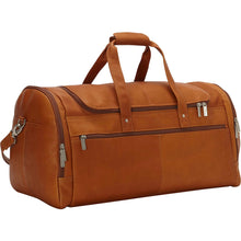 Load image into Gallery viewer, LeDonne Leather 22&quot; Voyager Duffel - back
