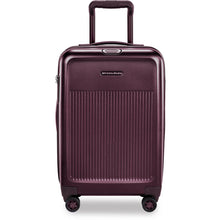Load image into Gallery viewer, Briggs &amp; Riley Sympatico Domestic 22&quot; Carry On Expandable Spinner - Plum
