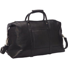 Load image into Gallery viewer, LeDonne Leather Colombian Vaquetta Classic Duffel - black
