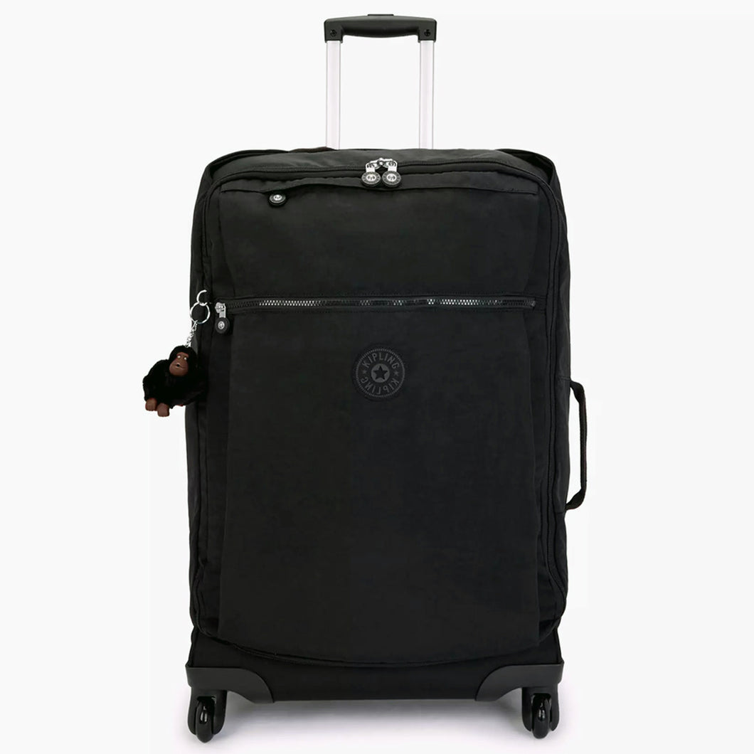 Kipling Darcey Medium Rolling Luggage - black tonal