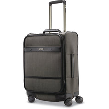 Load image into Gallery viewer, Hartmann Herringbone Deluxe Carry On Expandable Spinner - blackj
