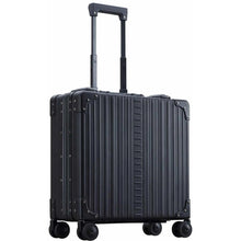 Load image into Gallery viewer, Aleon 17&quot; Aluminum Wheeled Business Case - Front Left Quarter Onyx
