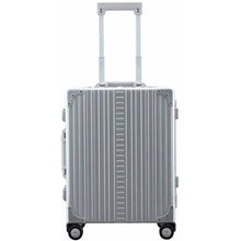 Load image into Gallery viewer, Aleon 21&quot; Aluminum Carry On w/Shirt &amp; Pant Packer - Frontside Platinum
