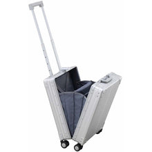 Load image into Gallery viewer, Aleon 21&quot; Aluminum Overnight Business Carry On - Open
