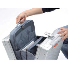 Load image into Gallery viewer, Aleon 21&quot; Aluminum Overnight Business Carry On - Unpacking
