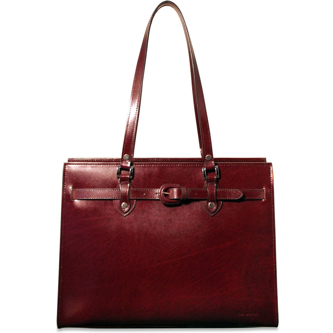 Milano Alexis Business Tote #3886 - Frontside Cherry