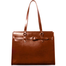 Load image into Gallery viewer, Milano Alexis Business Tote #3886 - Frontside Cognac
