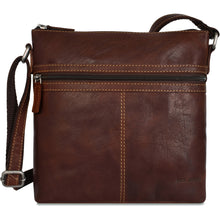 Load image into Gallery viewer, Jack Georges Voyager City Crossbody - Frontside Brown
