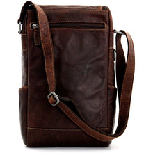 Load image into Gallery viewer, Jack Georges Voyager Crossbody Messenger and Wine Bag - Rearview
