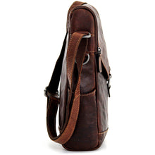 Load image into Gallery viewer, Jack Georges Voyager Crossbody Messenger and Wine Bag - Profile
