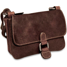 Load image into Gallery viewer, Jack Georges Voyager Mini Crossbody - Frontside Brown
