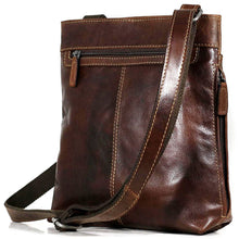 Load image into Gallery viewer, Jack Georges Voyager Small Zippered Crossbody Bag - Rearview

