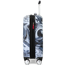 Load image into Gallery viewer, Ricardo Beverly Hills Florence 2.0 Carry On Spinner - Blue Swirl - Profile

