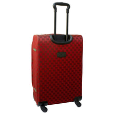 Load image into Gallery viewer, American Flyer Madrid 5-Piece Spinner Luggage Set - Rearview
