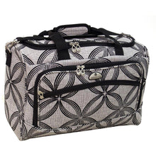 Load image into Gallery viewer, American Flyer Silver Clover 5-Piece Spinner Luggage Set - Personal Bag
