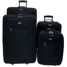 Load image into Gallery viewer, American Flyer Brooklyn 4-Piece Luggage Set - Full Set 
