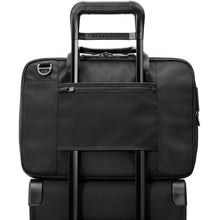 Load image into Gallery viewer, Briggs &amp; Riley HTA Medium Expandable Briefcase - over-handle sleeve for hands free carrying
