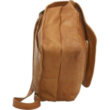 Load image into Gallery viewer, LeDonne Leather Convertible Backpack/Shoulder Bag - Bottom
