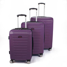 Load image into Gallery viewer, American Flyer Seger 3-Piece Hardside Spinner Luggage Set - Full Set Plum
