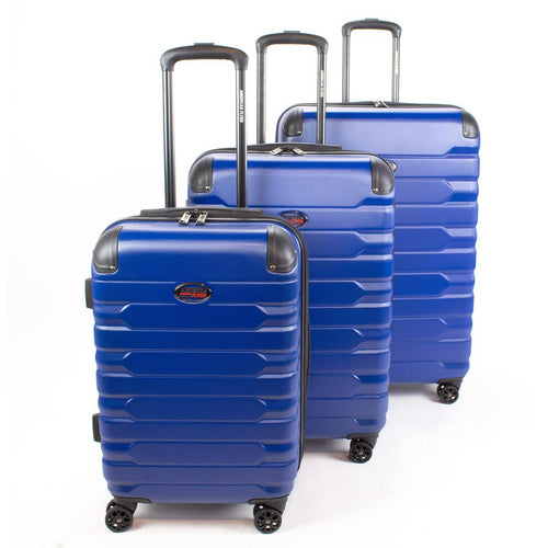 American Flyer Mina 3-Piece Hardside Spinner Luggage Set - Full Set 