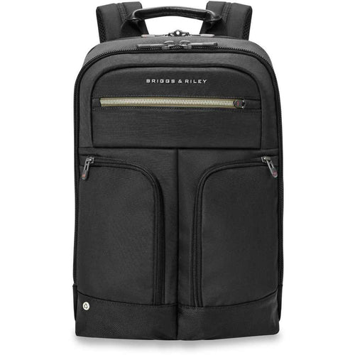 Briggs & Riley Slim Expandable Backpack - black