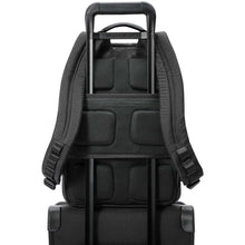 Load image into Gallery viewer, Briggs &amp; Riley Slim Expandable Backpack - over handle strap for hands free carrying
