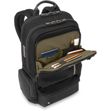 Load image into Gallery viewer, Briggs &amp; Riley HTA Large Cargo Backpack - front organizer pocket

