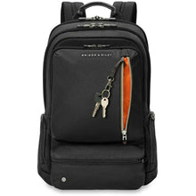 Load image into Gallery viewer, Briggs &amp; Riley HTA Large Cargo Backpack - key leash
