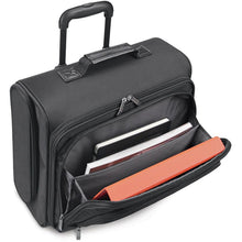 Load image into Gallery viewer, Solo New York Columbus Rolling Overnighter Case - front folder pocket
