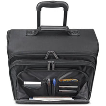 Load image into Gallery viewer, Solo New York Columbus Rolling Overnighter Case - front organizer pocket
