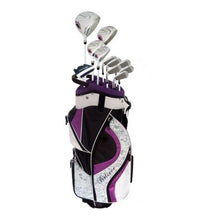 Load image into Gallery viewer, Founders Club Believe Complete Ladies Golf Set - loaded golf bag right handed
