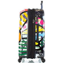 Load image into Gallery viewer, Britto Butterfly TRANSPARENT 26&quot; Expandable Spinner - Profile Expanded

