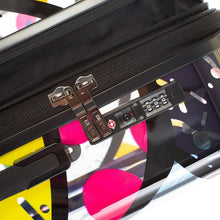 Load image into Gallery viewer, Britto Butterfly TRANSPARENT Carry On Spinner  - TSA Locks
