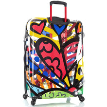 Load image into Gallery viewer, Britto A New Day TRANSPARENT 30&quot; Expandable Spinner - Rearview
