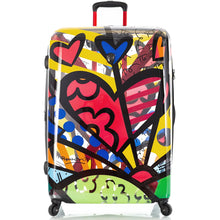 Load image into Gallery viewer, Britto A New Day TRANSPARENT 30&quot; Expandable Spinner - Frontside
