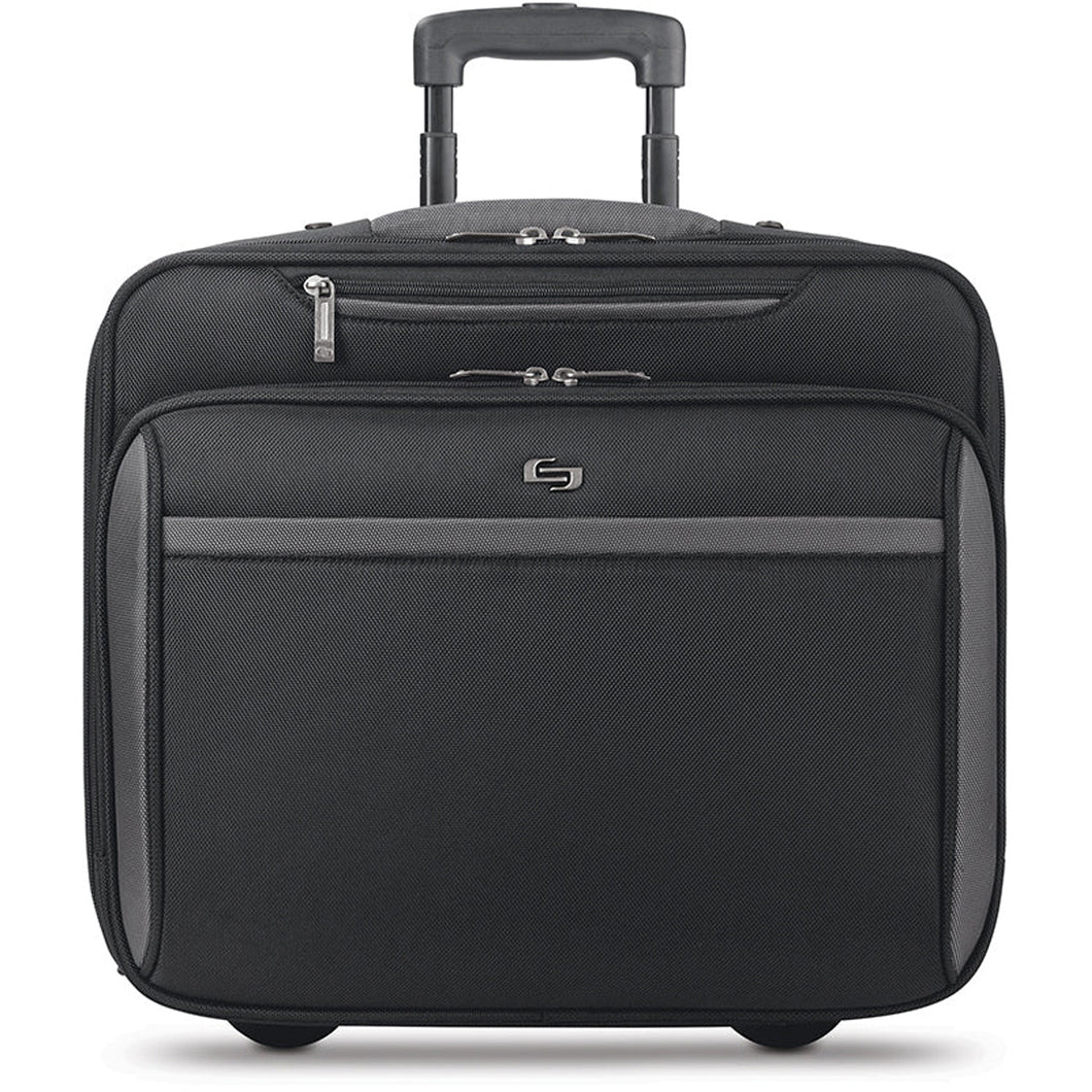 Solo New York West Side Rolling Overnighter Case - black