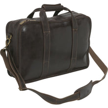 Load image into Gallery viewer, LeDonne Leather Distressed Multi-Function Brief - Rearview

