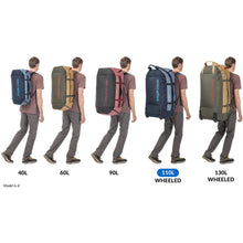 Load image into Gallery viewer, Eagle Creek Cargo Hauler Wheeled Duffel 110L - backpack size chart
